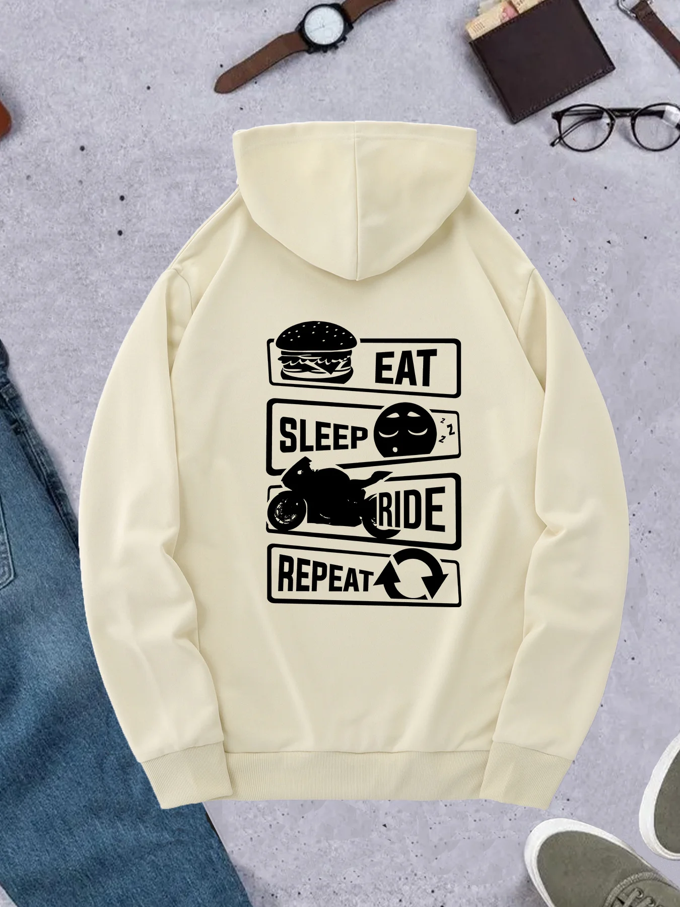 Korean Trend Men Hoodie Eat Sl - огляд і ціна Korean Men Lifestyle