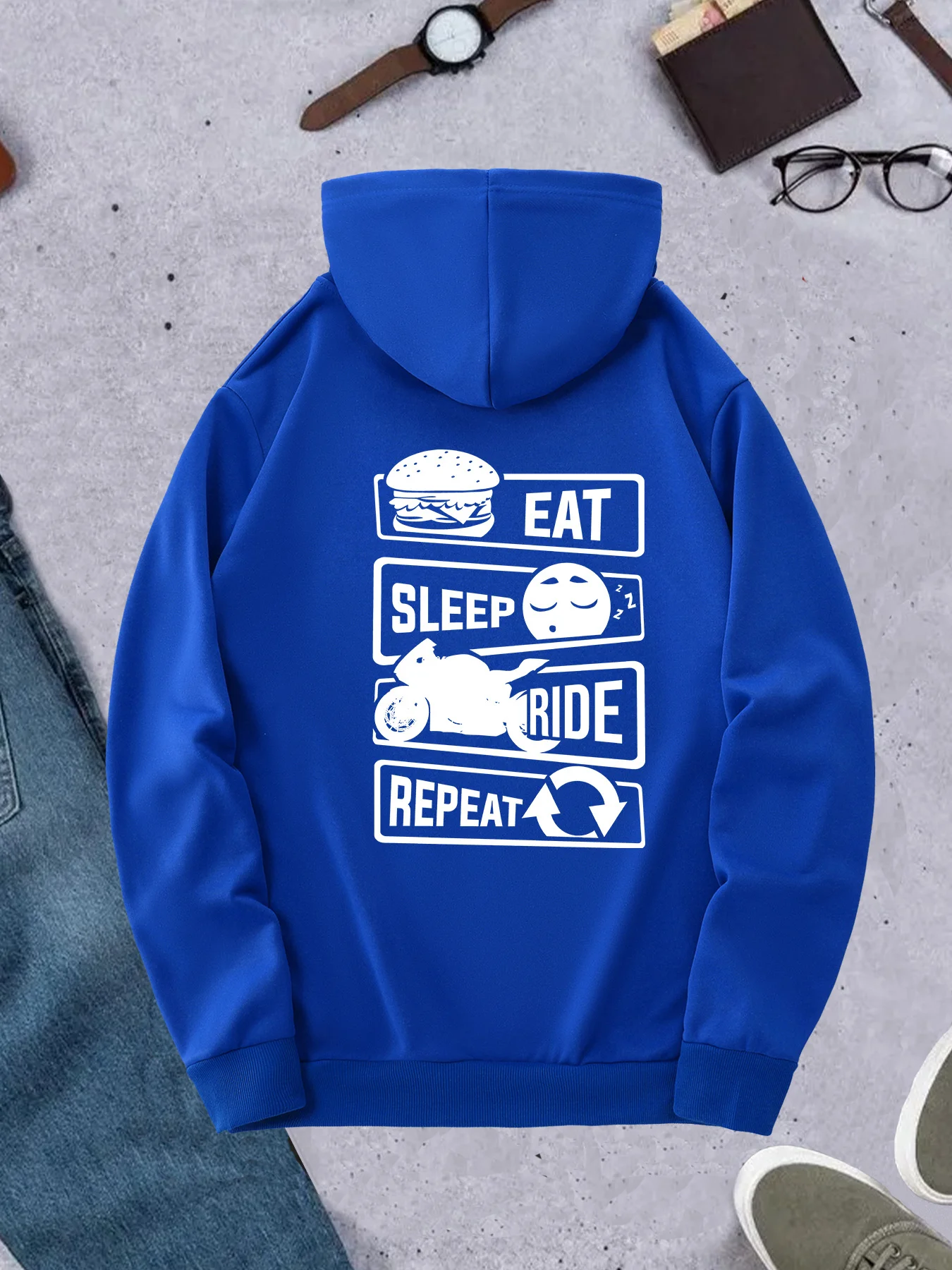 Korean Trend Men Hoodie Eat Sl - огляд і ціна Korean Men Lifestyle
